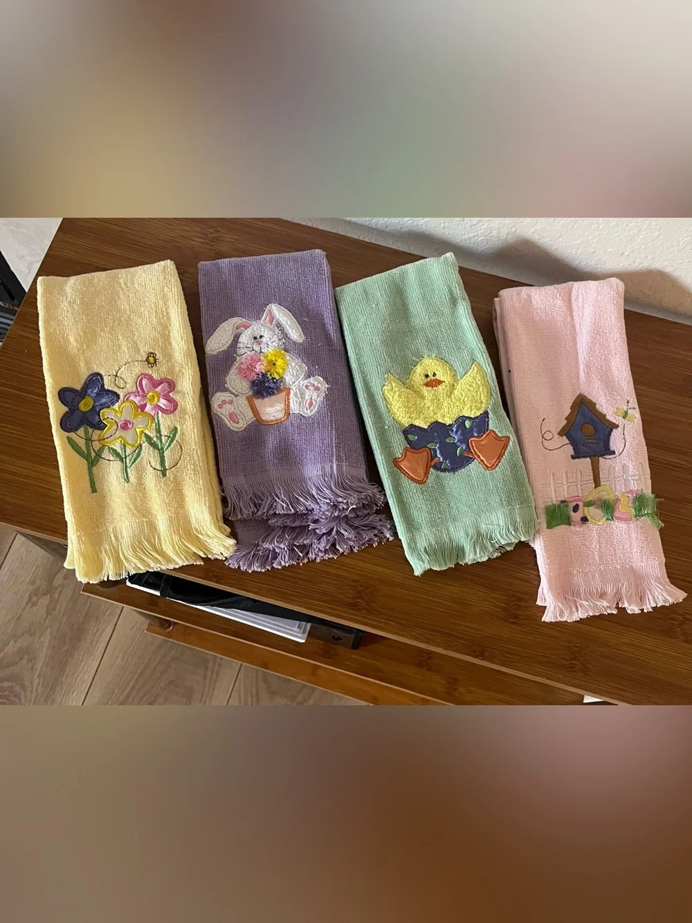 Easter Decorative Hand Towels - 4 ct